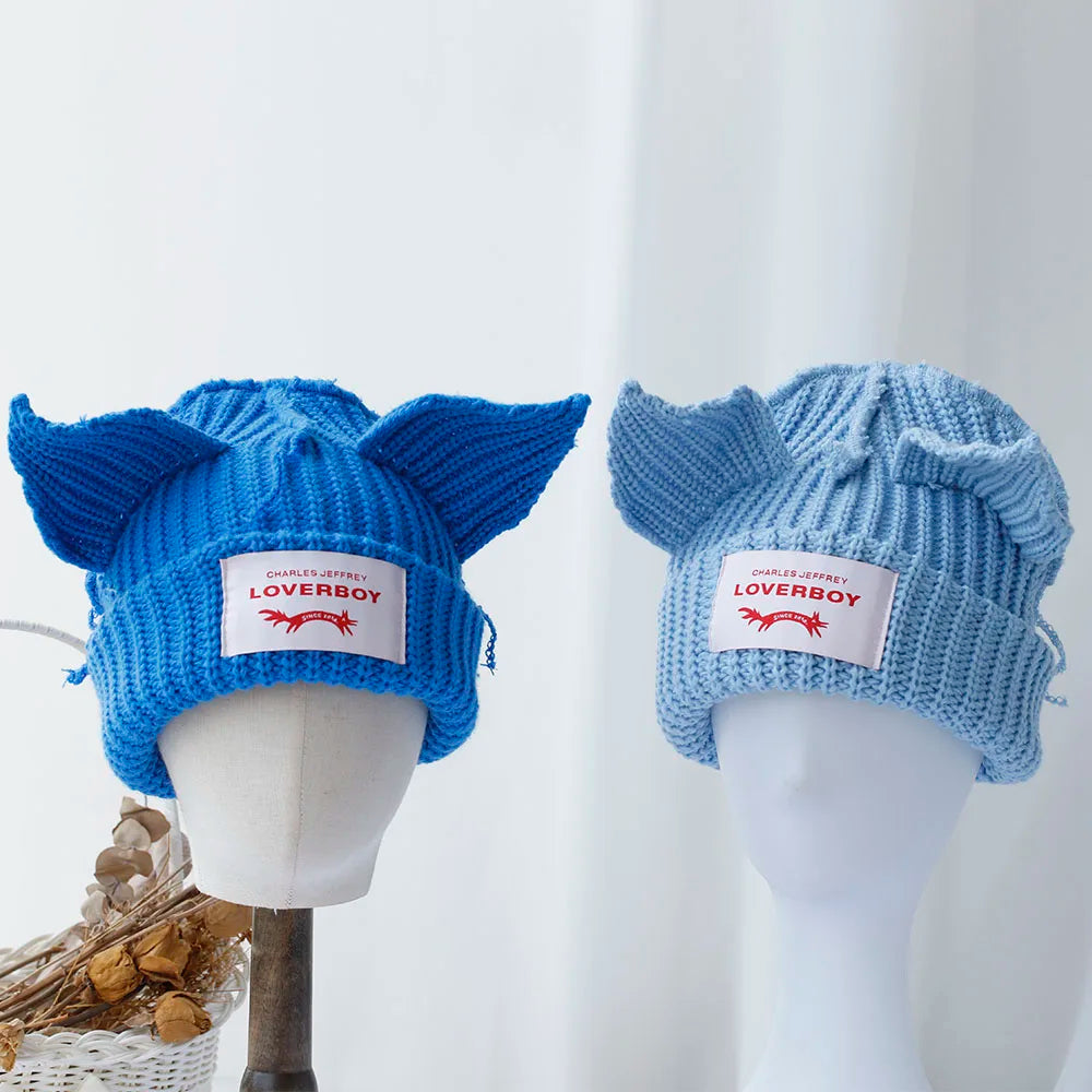 Cat ear beanie